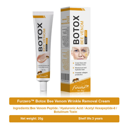 (🛰️Made and Shipped from Canada✅) 👩‍⚕️Furzero™ Botox Bee Venom Wrinkle Removal Cream-(LAST DAY 70% OFF)
