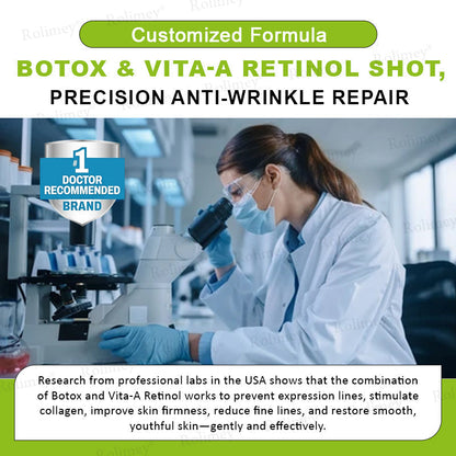 🍀Made and shipped from Canada 💫Rolimey® Botox & Vita-A Retinol Shot Wrinkle-Lift Tightening cream - Last Day Promotion 50% OFF