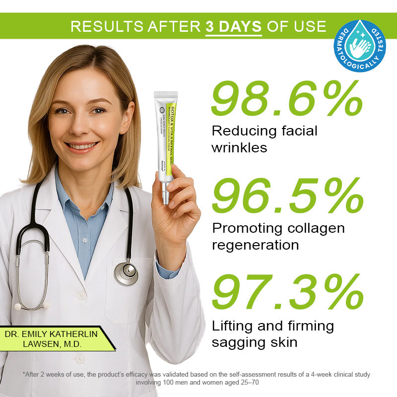 🍀Made and shipped from Canada 💫Rolimey® Botox & Vita-A Retinol Shot Wrinkle-Lift Tightening cream - Last Day Promotion 50% OFF
