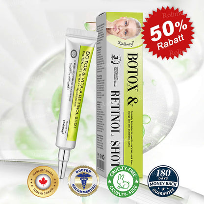 🍀Made and shipped from Canada 💫Rolimey® Botox & Vita-A Retinol Shot Wrinkle-Lift Tightening cream - Last Day Promotion 50% OFF