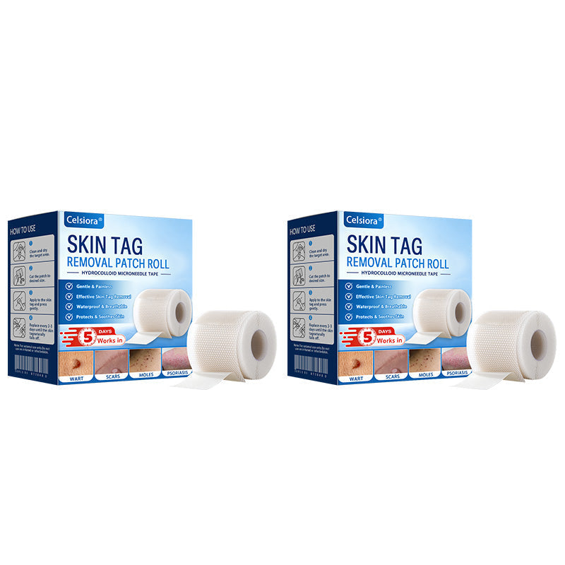 🍀💯Celsiora® Multi-Functional Microneedle Hydrocolloid Patch Roll | Targets Skin Tags, Warts & Stubborn Blemishes