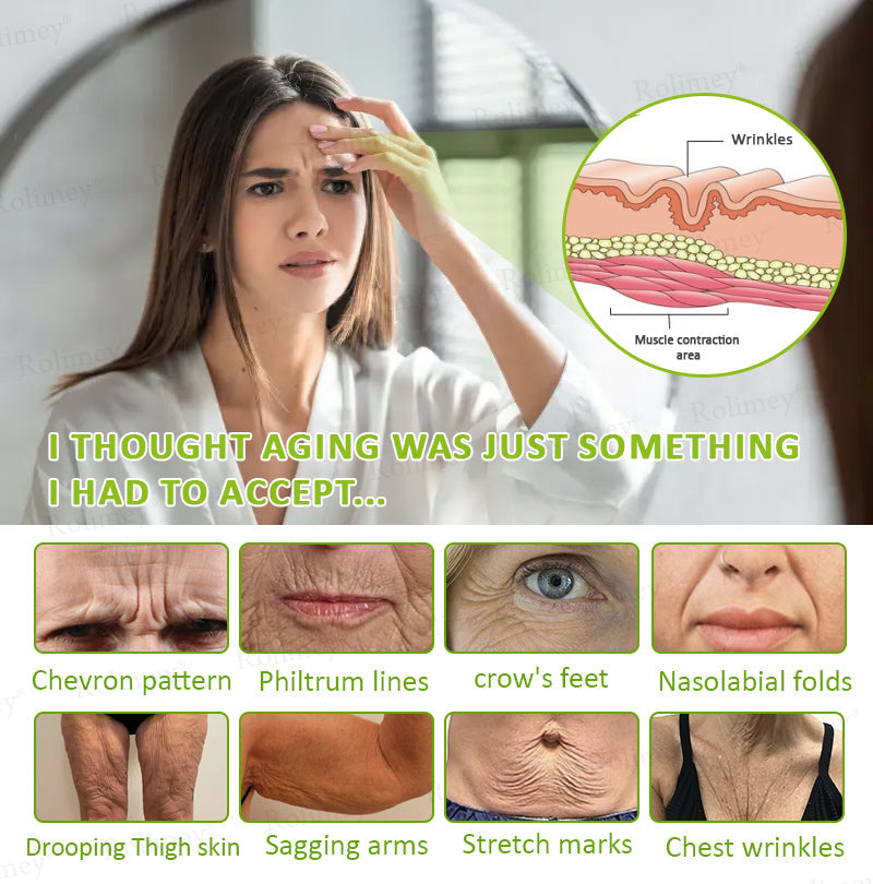 🍀Made and shipped from Canada 💫Rolimey® Botox & Vita-A Retinol Shot Wrinkle-Lift Tightening cream - Last Day Promotion 50% OFF