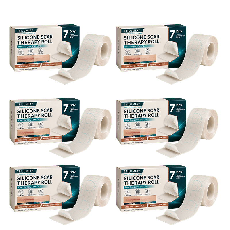 🍁TRILUMIA® SILICONE SCAR THERAPY ROLL  Help Soften, Flatten & Improve the Appearance of Raised Scars