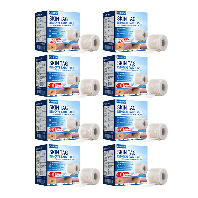 🍀💯Celsiora® Multi-Functional Microneedle Hydrocolloid Patch Roll | Targets Skin Tags, Warts & Stubborn Blemishes