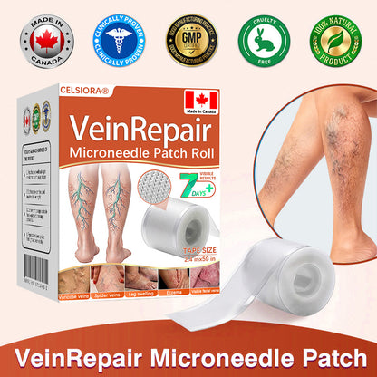 ☘️☘️Celsiora® Vein Ease Microneedle Care Patch(For Spider Veins, Varicose Veins, Swelling & Leg Fatigue) - Last Day Promotion 50% OFF
