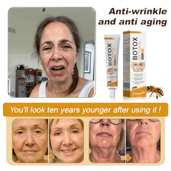 (🛰️Made and Shipped from Canada✅) 👩‍⚕️Furzero™ Botox Bee Venom Wrinkle Removal Cream-(LAST DAY 70% OFF)