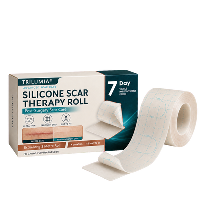 🍁TRILUMIA® SILICONE SCAR THERAPY ROLL  Help Soften, Flatten & Improve the Appearance of Raised Scars