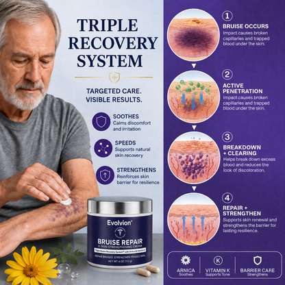 ✨✨Evolvion® Bruise Repair & Skin-Strengthening Cream-Advanced daily care for bruise-prone skin